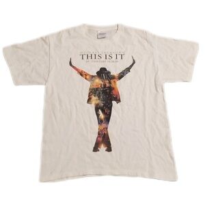 Michael Jackson's This Is It White T-Shirt